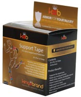 King Brand® Packaged Pre-cut Black Tape Roll