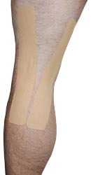 Kingbrand Beige Taping for the Back of the Knee