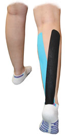 King Brand Calf Muscle Taping 1