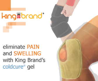 King Brand Coldcure Knee Wrap Eliminates Pain and Swelling