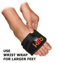 Wrist Wrap on Foot