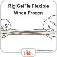 King Brand Rigigel is flexible when Frozen