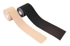 King Brand Beige and Black 3 inch Tape