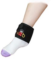 King Brand Wrist Wrap on Ankle ColdCure